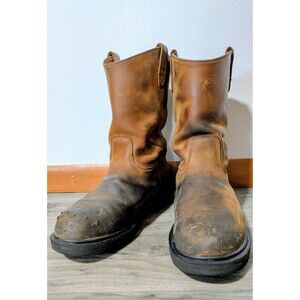 Georgia Boot G4673 Wellington Tan Work Boots Men’s Size 11.5 W